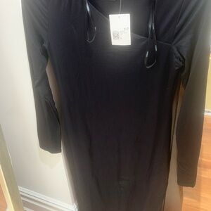 Forever 21 Classic Black Long Sleeve Dress